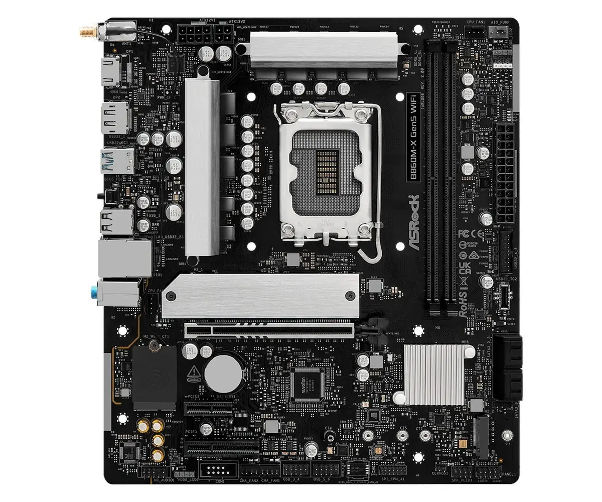 ASROCK B860M-X WiFi R2.0 motherboard Photo 3