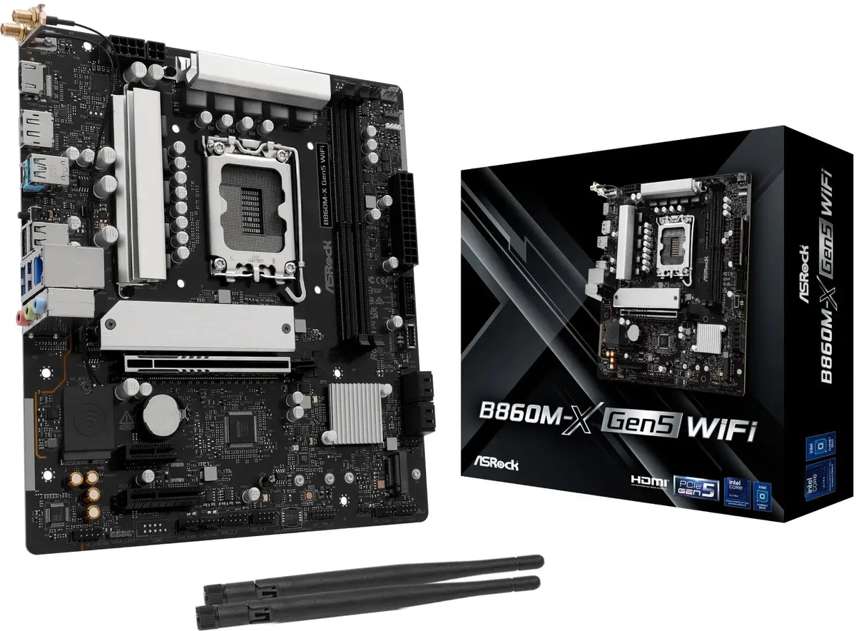 Mātesplate ASROCK B860M-X WiFi R2.0