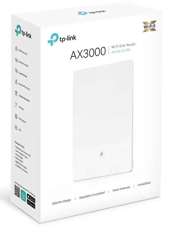 TP‑Link AIR R5 (3‑pack) wireless router — Wi‑Fi 6 Photo 4