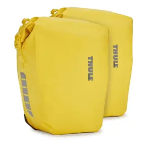 Набор сумок-прицепов Thule 5405 Shield 25L желтые — водонепроницаемые велосумки, 25 л