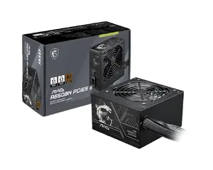 Блок питания MSI MAG A650BN PCIE5 II 650 Вт 20+4 pin ATX 80 PLUS Bronze чёрный