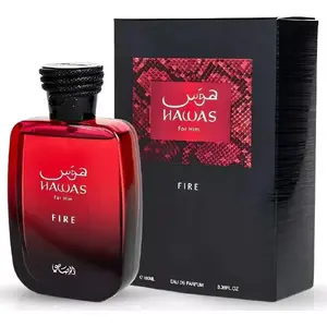Tualetes ūdens Rasasi Hawas Fire 100 ml — uniseks, 100 ml