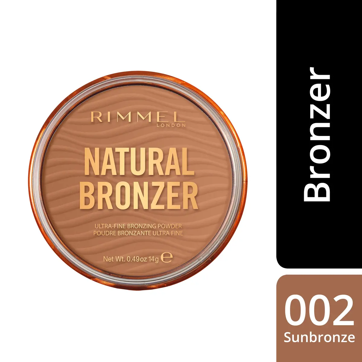 Rimmel Natural Bronzer 002 Sunbronze — пудровый бронзер Photo 4