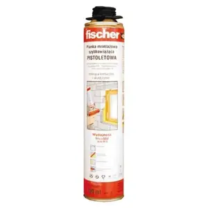 Полиуретановая монтажная пена FISCHER Piana пистолетная летняя 0,75 л (53145)