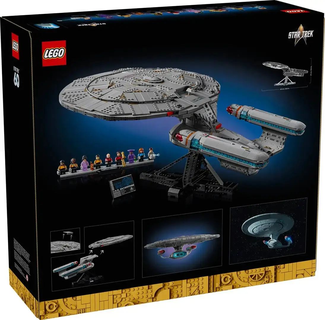 LEGO Icons 10356 Star Trek U.S.S. Enterprise modelis Photo 2