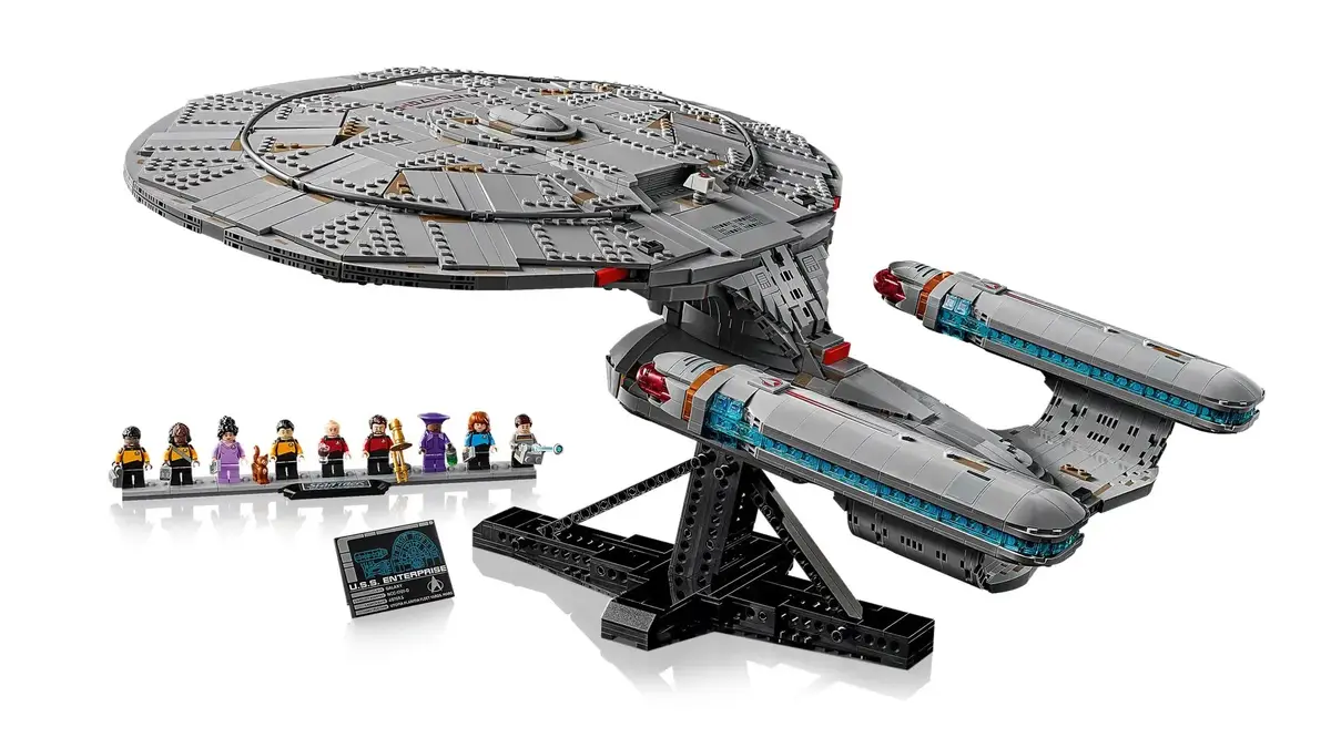 LEGO Icons 10356 Star Trek U.S.S. Enterprise modelis Photo 6
