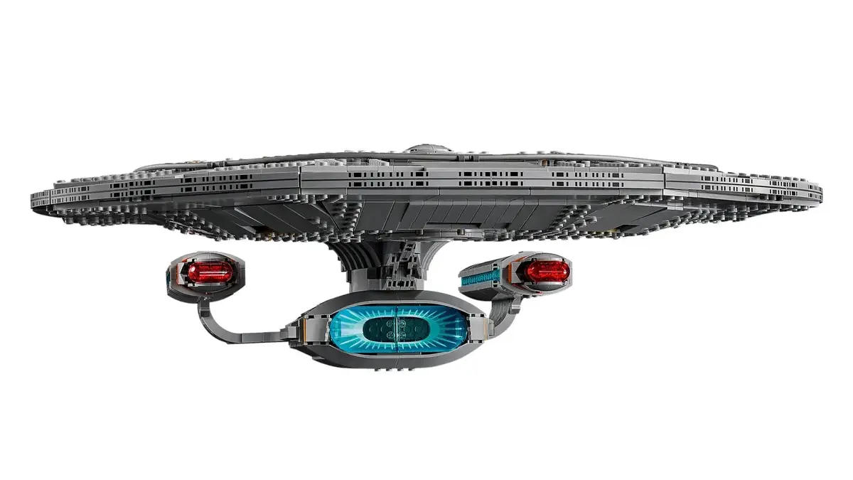 LEGO Icons 10356 Star Trek U.S.S. Enterprise modelis Photo 9