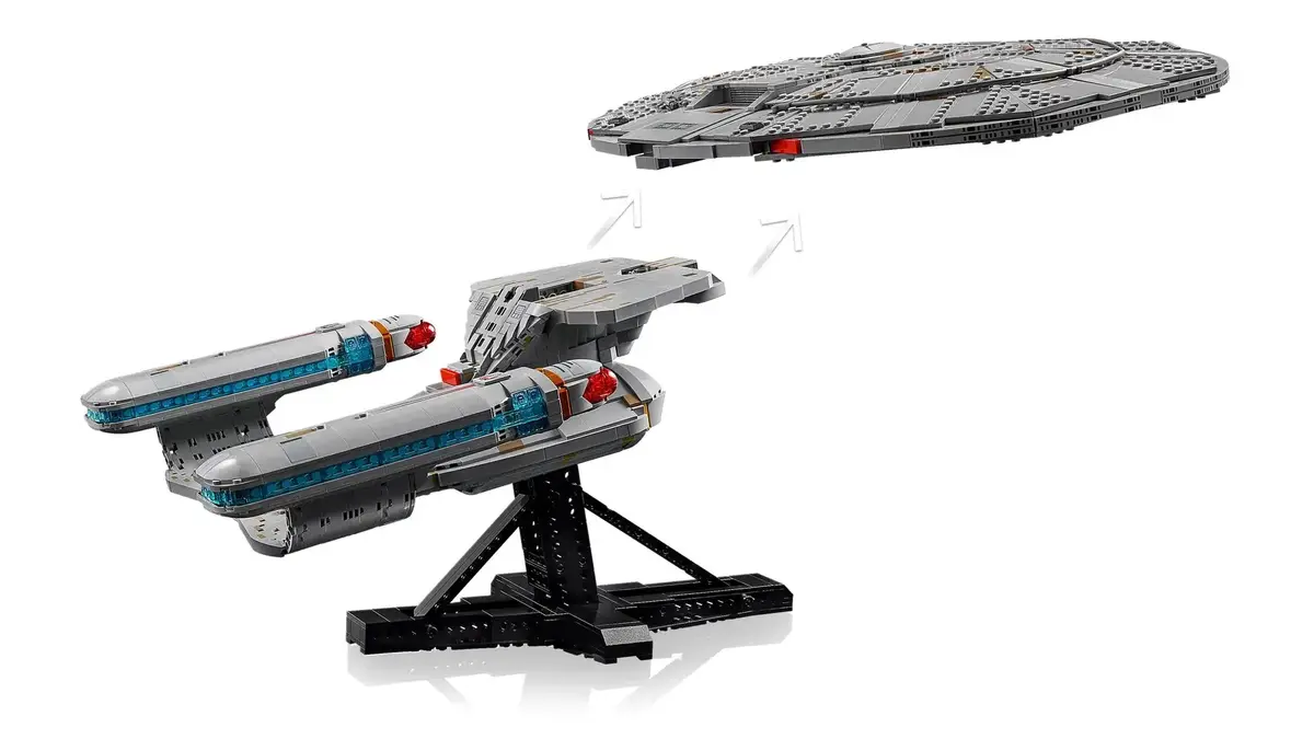 LEGO Icons 10356 Star Trek U.S.S. Enterprise modelis Photo 10