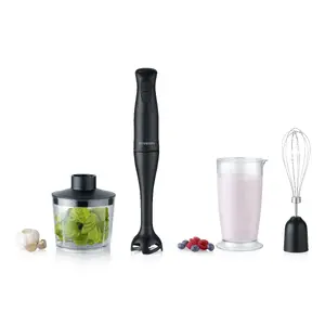 Immersion blender SEVERIN SM 3762 — 350 W, 0.7 L bowl, 1 m cord, black
