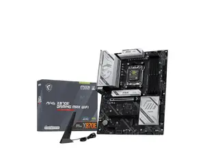 Mātesplate MSI MAG X870E GAMING MAX WIFI — AMD X870E, Socket AM5, DDR5, 4 DIMM, ATX, Wi‑Fi 7, 5Gb LAN
