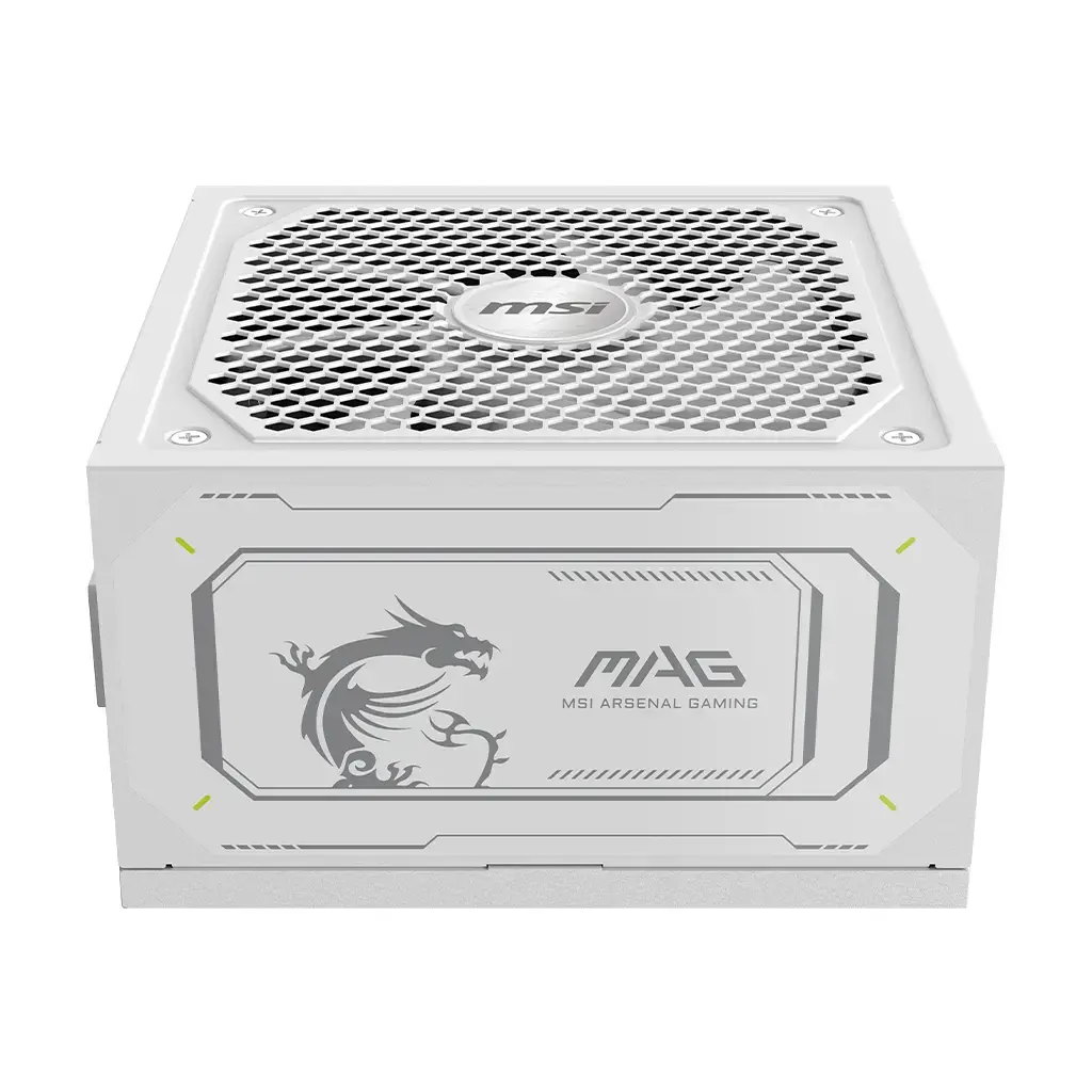 MSI MAG A1000GL PCIE5 WHITE 1000 Вт БП Photo 2