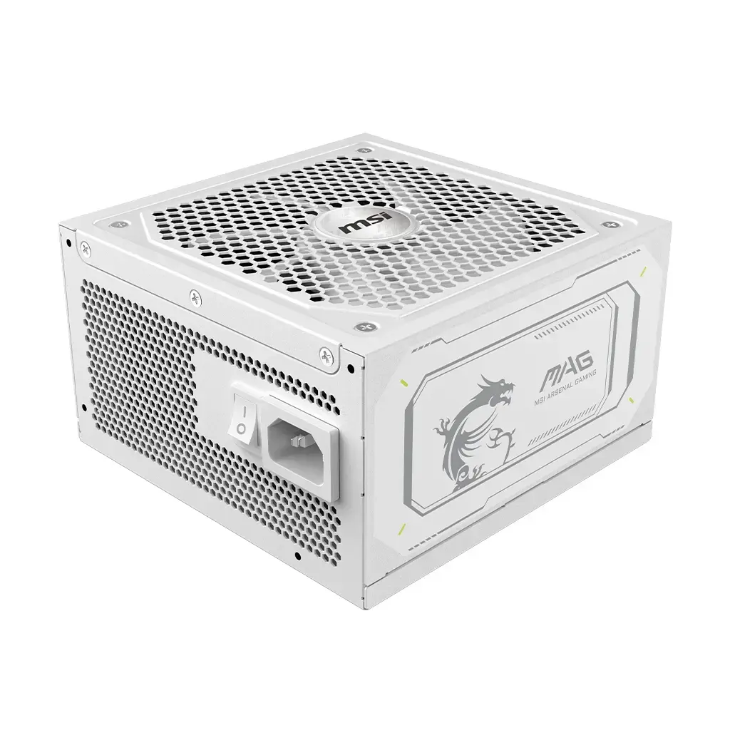 MSI MAG A1000GL PCIE5 WHITE 1000 Вт БП Photo 5