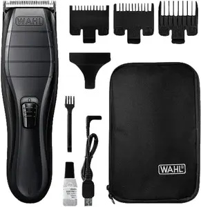 Триммер Wahl Cordless Close Cut — аккумуляторный, 0,3–4,5 мм, 120 мин работы, чёрный