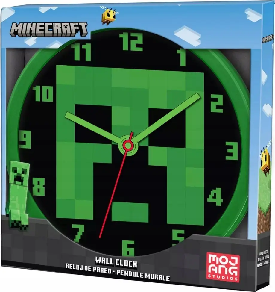 Sienas pulkstenis Kids Euroswan Minecraft diametrs