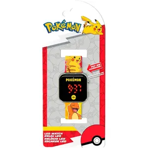 Bērnu rokas pulkstenis Kids Euroswan LED Pokémon POK4435 — bērnu digitālais LED pulkstenis ar tēlu