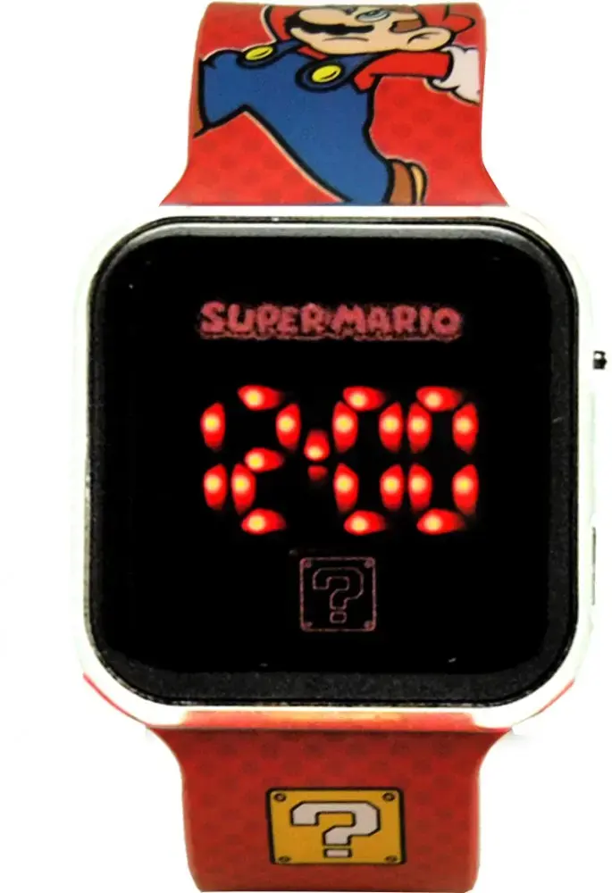 Kids Euroswan часы LED Super Mario красные Photo 4