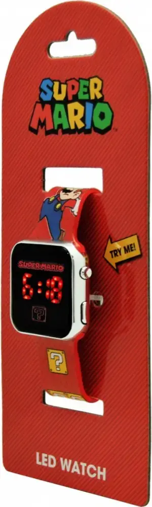 Kids Euroswan часы LED Super Mario красные Photo 5
