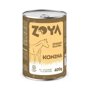 Влажный корм для собак ZOYA Konina, пауч/консерва 400 г