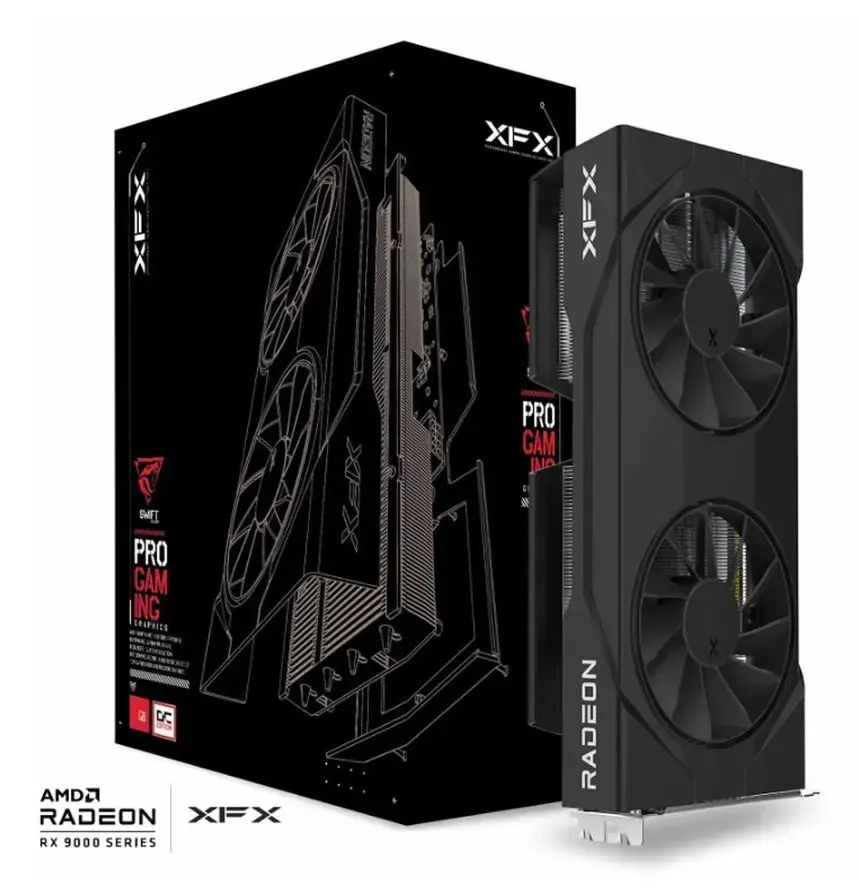 XFX Swift AMD Radeon RX 9060 8GB видеокарта Photo 2