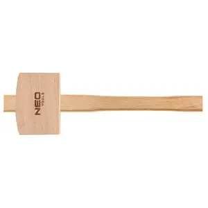 Ērkšķa āmurs NEO tools 25-076, koka rokturis, galvas svars 300 g, garums 320 mm