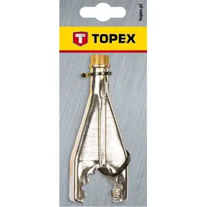 Газовая горелка Topex 44E135, круглая насадка, соединение 25 мм