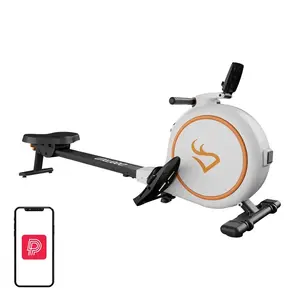 Airēšanas trenažieris DeerRun RW600 magnētiskais (balts)