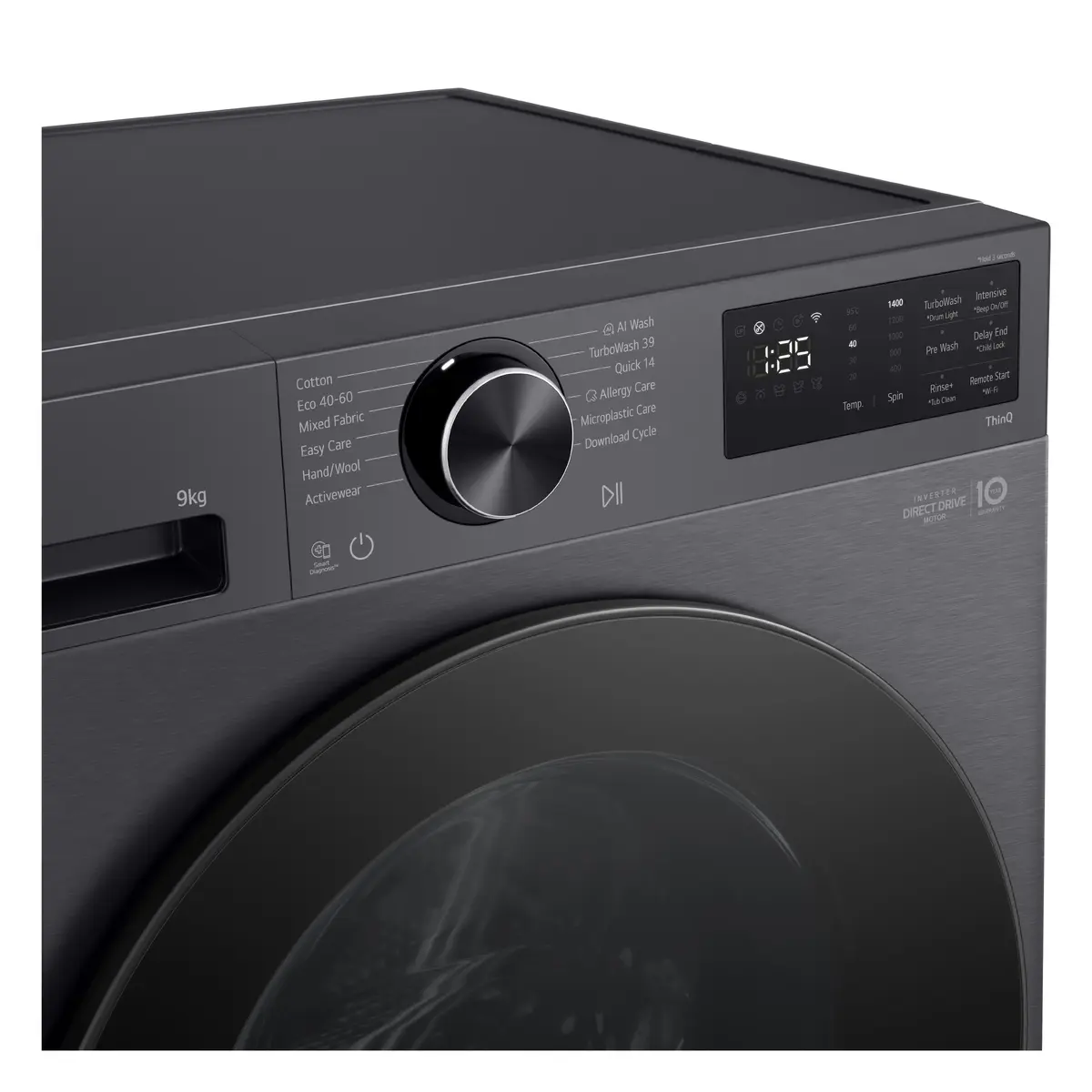 LG F2X50S9TBB veļasmašīna 9 kg 1170 apgr./min Photo 3