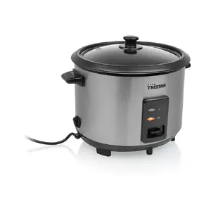 Rice cooker Tristar RK-6148 1.8 L 700 W, Black/Silver