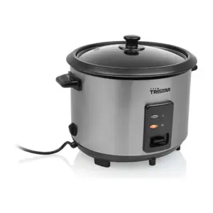 Rice cooker Tristar RK-6148 1.8 L 700 W, Black/Silver