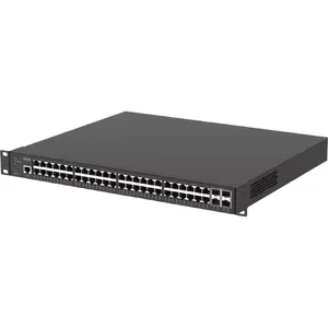 Managed L2 Gigabit Ethernet Switch AXIS D8248 — 48x 10/100/1000 RJ‑45, PoE (IEEE 802.3at/bt), 176 Gbit/s, 32k MAC, rackmount