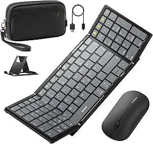 Keyboard Inateck KB602M black — compact USB wired keyboard, black