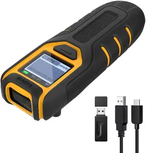 Inateck barcode scanner 49 black model N6036, handheld wired scanner, black