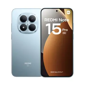 Смартфон Xiaomi Redmi Note 15 Pro 5G — 6.83" (17,4 см), 12 ГБ RAM, 512 ГБ, 200 МП, 6580 мА·ч, Dual SIM, синий