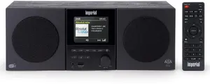 Table radio Imperial DABMAN-120BK — DAB+, FM, Bluetooth, black