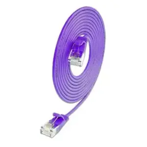 Slim Wirewine networking cable SLIM-L-UU-K6A 1.5 m Cat6a U/UTP violet RJ-45–RJ-45