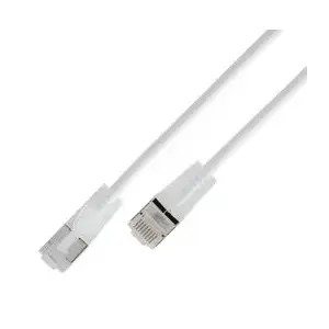 Slim Wirewine Cat6a U/UTP patch cable 1.5 m RJ-45 to RJ-45 white