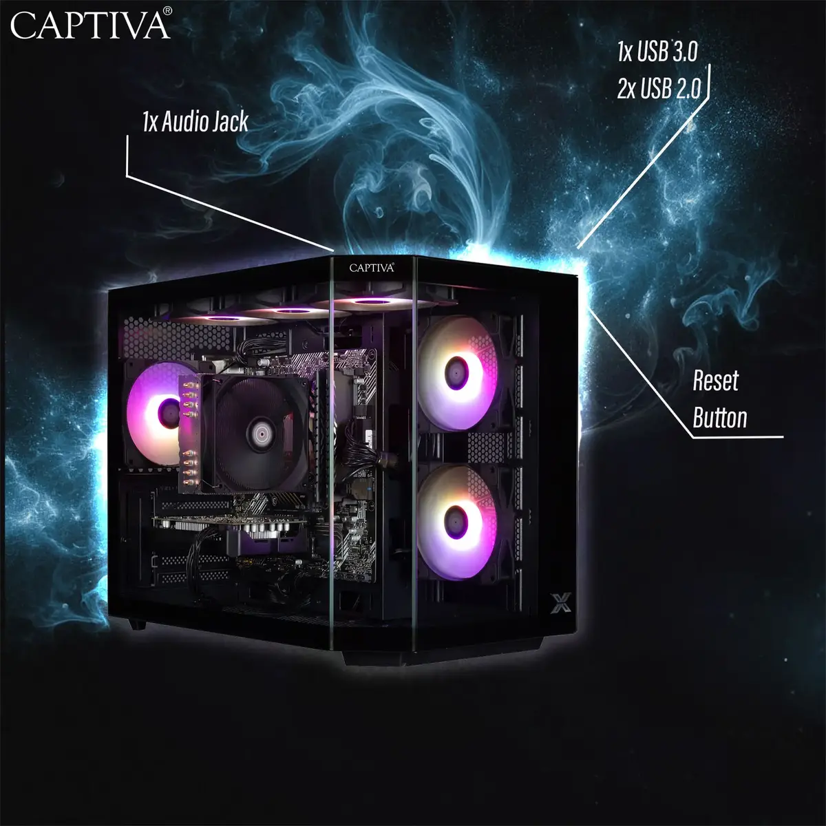 Captiva CAPTIVA 99505 PC/workstation darbstacija Photo 4