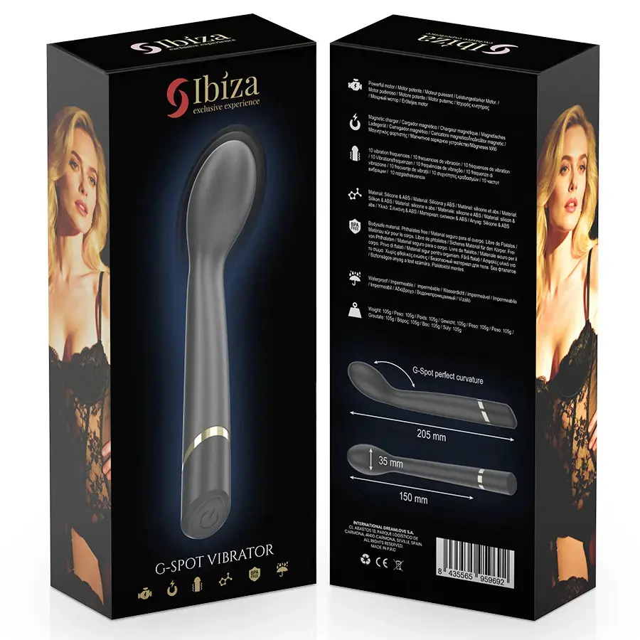 IBIZA TECHNOLOGY G-Spot vibrator, 10 modes Photo 2