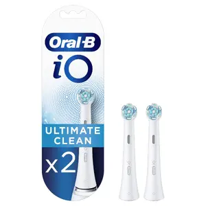 Replacement toothbrush heads Oral‑B (BRAUN) 80335621 — 2 pcs, white, 3‑month replacement interval