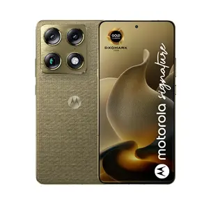 Смартфон Motorola signature 6.78" Dual SIM 5G Qualcomm 8 Gen 5, 16 ГБ ОЗУ, 512 ГБ, 5200 мА·ч, Gold