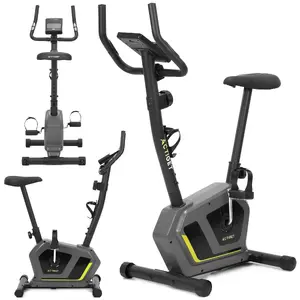 Stationary exercise bike Springos Actibike Pro ACT0175 — magnetic drive, 4 kg flywheel, 8 resistance levels, adjustable saddle, phone shelf