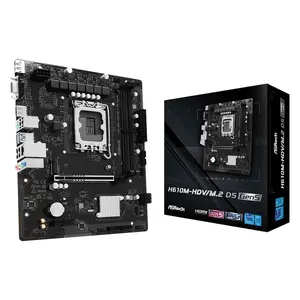 Материнская плата ASRock H610M-HDV/M.2 D5 Gen5 (LGA1700, mATX, DDR5, PCIe 5.0)