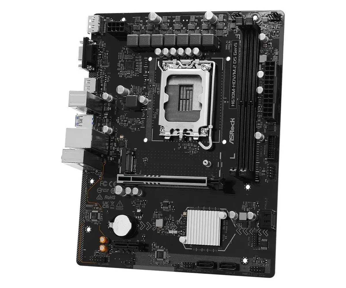 Материнская плата ASRock H610M-HDV/M.2 D5 Gen5 Photo 4