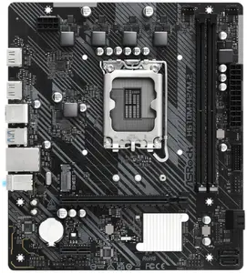 Материнская плата ASROCK H610M-HDV/M.2 D5 Gen5 Micro ATX с сокетом Intel LGA 1700, поддержкой памяти DDR5, PCIe 5.0, интерфейсами M.2 и SATA III