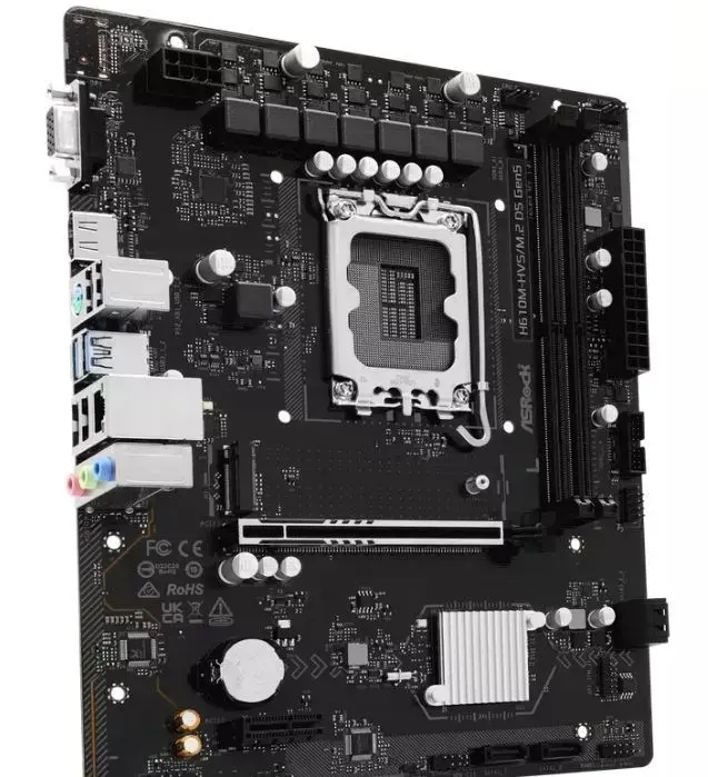 Материнская плата ASRock H610M-HVS/M.2 D5 GEN5 Photo 2
