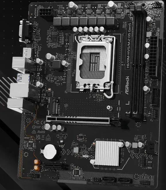 Материнская плата ASRock H610M-HVS/M.2 D5 GEN5 Photo 3