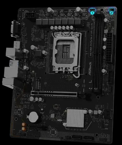 Материнская плата ASRock H610M-HVS/M.2 D5 GEN5 Photo 7