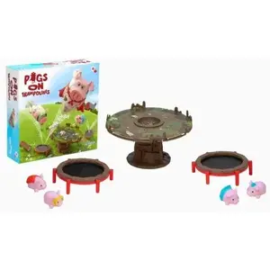Board game base Goliath — GRA ŚWINIE NA TRAMPOLINIE (PL) accessory