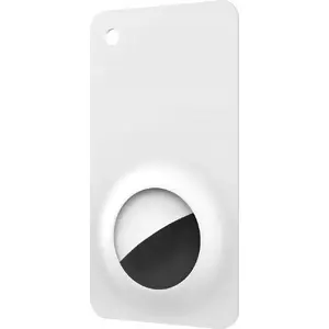 Mobile Origin AirTag Wallet Card — белая тонкая карта-держатель для Apple AirTag