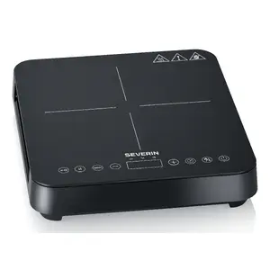 Severin KP 1025 Black Countertop 31 cm Zone induction hob 1 zone(s)